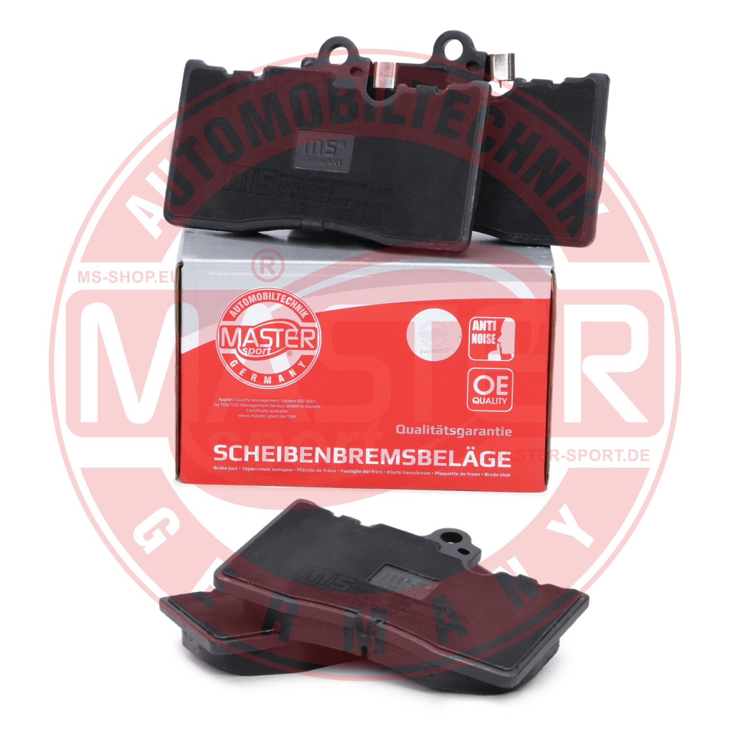 Placute frana MASTERSPORT GERMANY 13046057892N-SET-MS